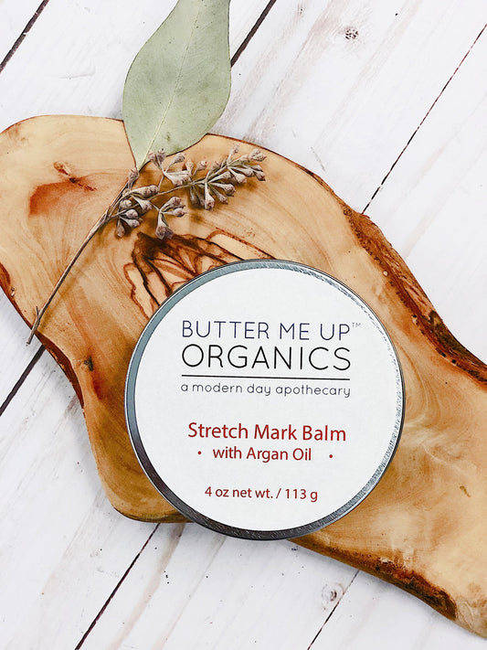 Organic Stretch Mark Body Butter Argan Oil/ Stretch Marks / Stretch